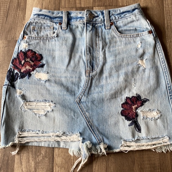 Abercrombie & Fitch mini skirt size 25 - Picture 5 of 11